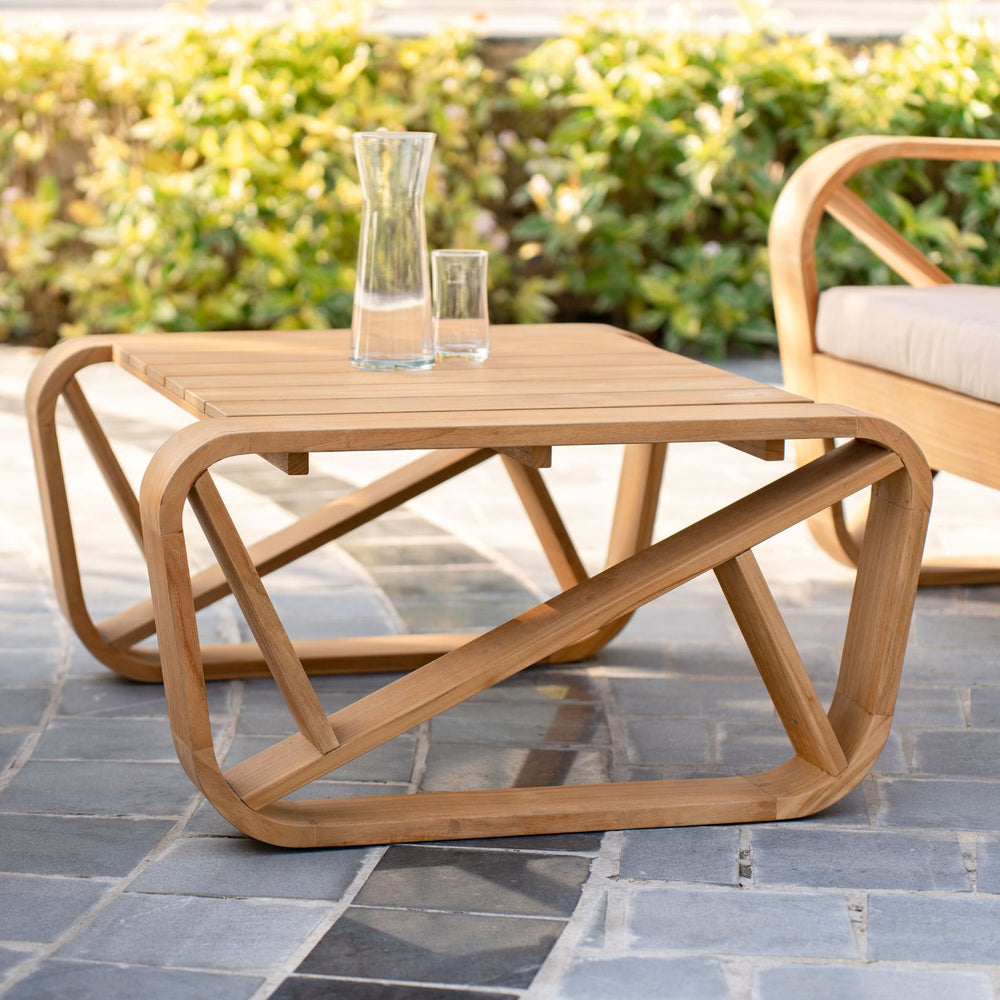 Bålamöllan – Loungebord i Teak A/B Grade Stockamöllan