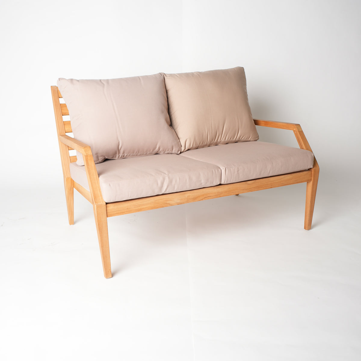 variant-only: Gunnaröd 2-sits loungesoffa med beige dynor