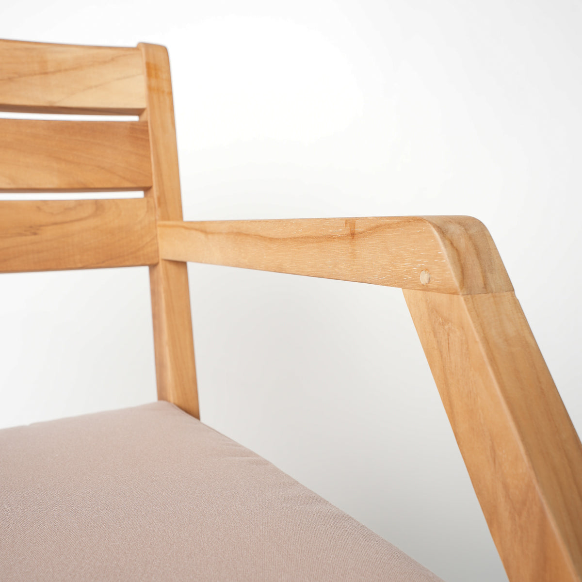 Gunnaröd – Teak-Esszimmerstuhl A/B-Qualität mit Sitzkissen