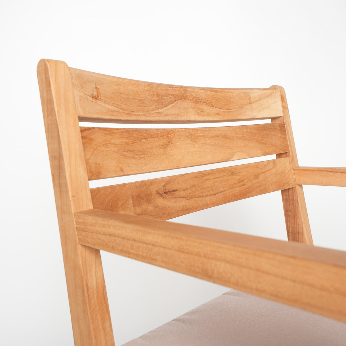 Gunnaröd – Teak-Esszimmerstuhl A/B-Qualität mit Sitzkissen