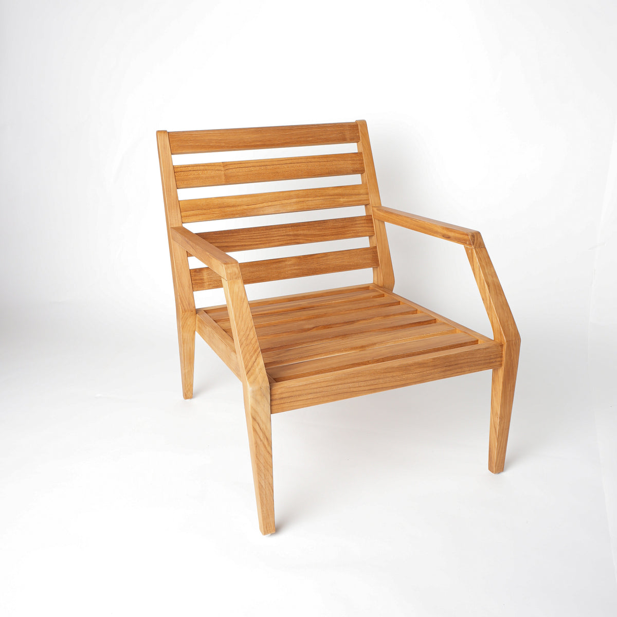Gunnaröd – Teak lounge chair with cushions
