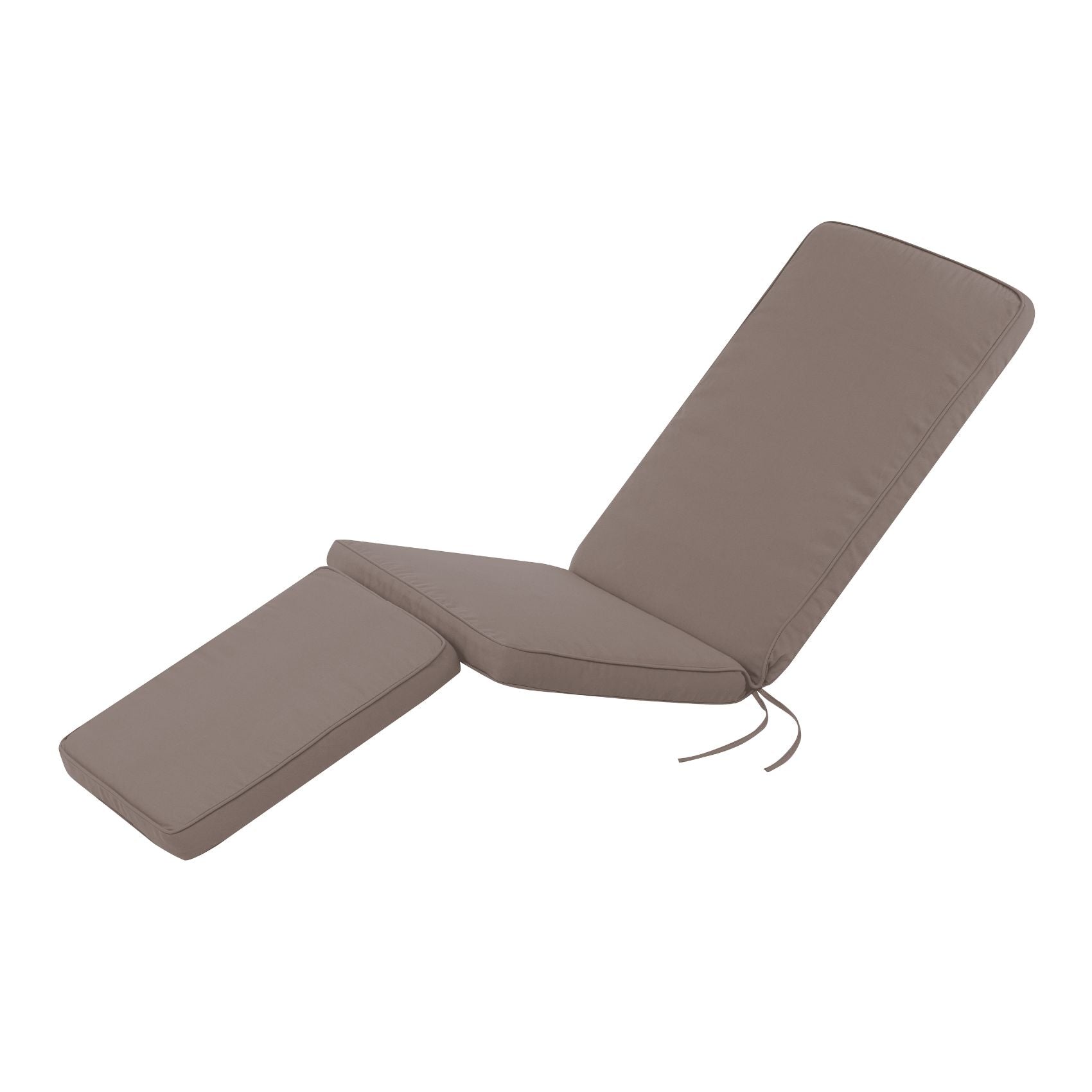 Lobby/SAL – Slät dyna till däckstol i tvättbar polyester