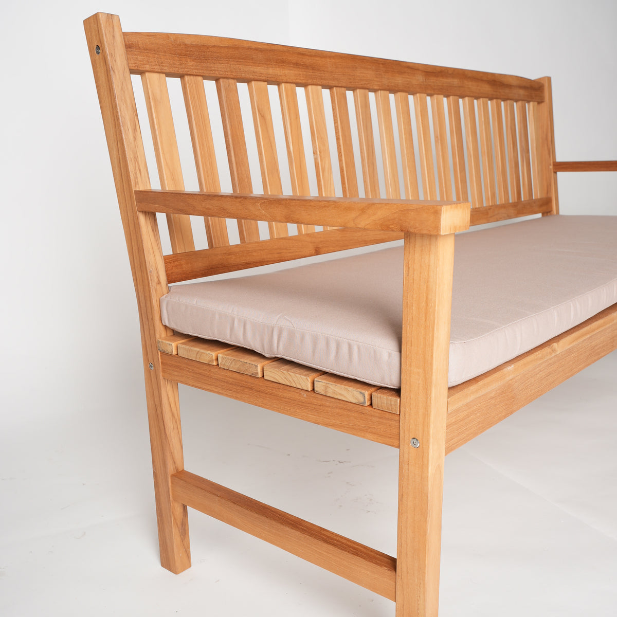 Rönneholm – Trädgårdssoffa i Teak A/B-grade med sittdyna